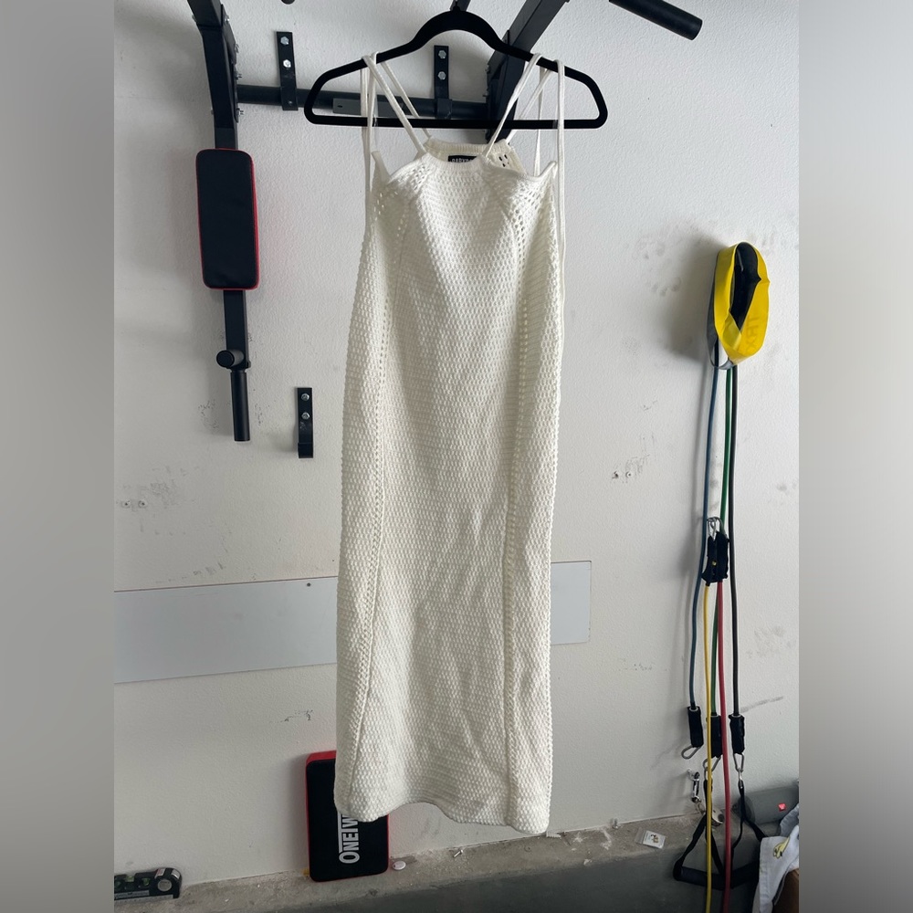 White summery skirt
